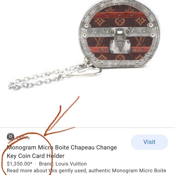 LV mini boite trunk limited edition - Picture 7 of 7